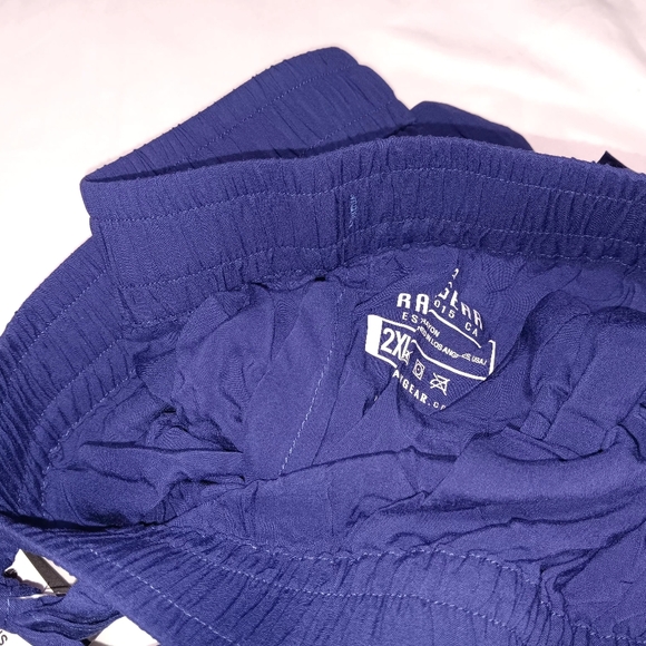 Unisex sleep raw pant/shirt top and bottom smooth material rawgear blue los ange - Picture 5 of 11